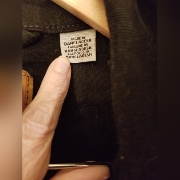 Men’s Levi’s Black Denim Trucker Jacket XXL - Picture 8 of 9